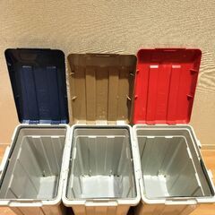 ゴミ箱3個セット　あげますの画像