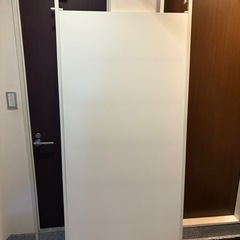 突っ張り パーテーション 2枚 連結の画像