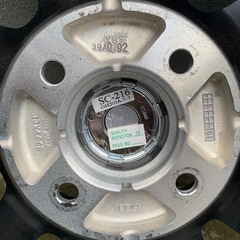 155/65R13   アルミホイール　スタッドレスタイヤの画像