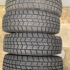 155/65R13   アルミホイール　スタッドレスタイヤの画像