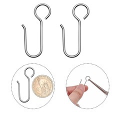 カーテンフック　20個　Sフック　カーテン取り付け　の画像