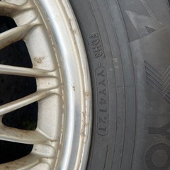 冬タイヤ YOKOHAMA iceGUARD iG70 215/60R16（2021年製）アルミホイール付 4本セットの画像