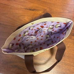 【新品未使用】キティちゃんのトートバッグの画像