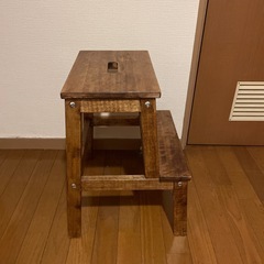 木製スツール
の画像