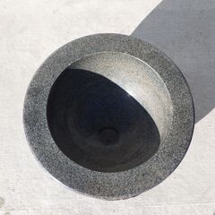 昭和 レトロ 手水鉢? 御影石? 大理石? 詳細不明の画像
