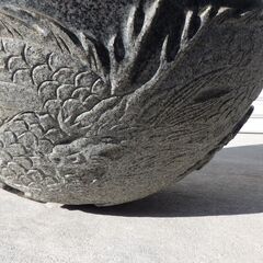 昭和 レトロ 手水鉢? 御影石? 大理石? 詳細不明の画像