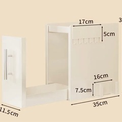 新品未使用 キッチン調味料収納の画像