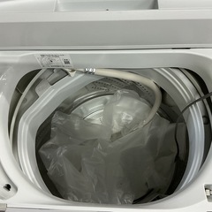💚1〜2人暮らし向け👫5.0㎏Panasonicパナソニック2021年製NA-F50B15洗濯機ホワイト白の画像