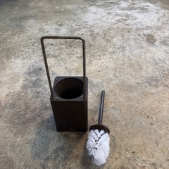 ほぼ新品、トイレたわしの画像