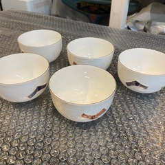 【引き取り限定】中古品・たち吉（橘吉）・湯呑み・５客セットの画像