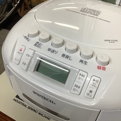 万代店　2025年購入♪ ラジカセ　CDラジオカセットレコーダー　CDR-GK3の画像