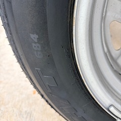 スズキ ジムニー スペア　タイヤ：BRIDGESTONE DUELER H/T 684　175/80R16の画像