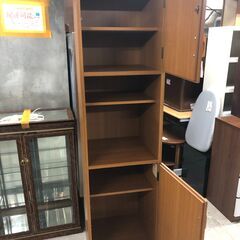 【リサイクルショップどりーむ天保山店】No.4951　細い棚　収納家具　本棚などの画像