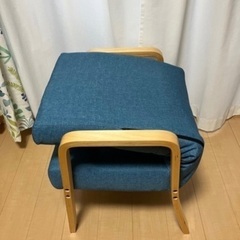 リクライニング　ソファの画像