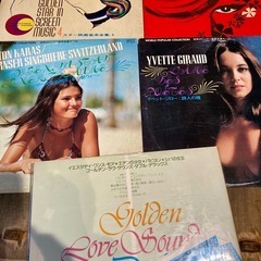 レコード　ポピュラー音楽　映画音楽　5枚セットの画像