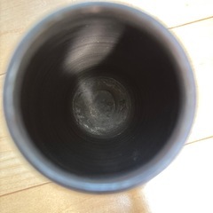 新品 清水焼 花瓶 共箱付き 京焼 伝統工芸品 手描き 花文様の画像