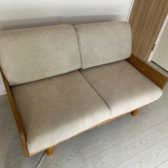 ソファ　2人掛けの画像