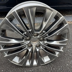 TOYOTA 80ハリアー 純正19インチ　アルミ　1本の画像