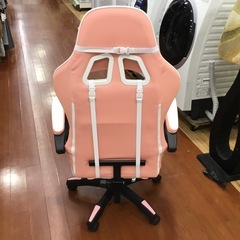 ゲーミングチェア ピンク×ホワイト をご紹介します‼︎ トレジャーファクトリーつくば店の画像