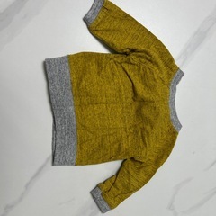 黄色長袖👶🏻60〜70の画像