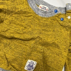 黄色長袖👶🏻60〜70の画像