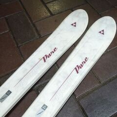 FISCHER PURE MY STYLE 140cm カービングスキー 調整ビンディング付き板 レディース向け フィッシャー 札幌市 新道東店の画像