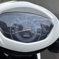 美車　高年式　アドレス125 DT11A型　SEPエンジン　自賠責付き　自賠責無し1万円引きの画像