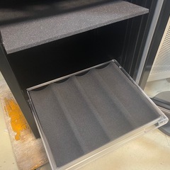 東洋リビング カメラ用防湿保温庫 ED-165CDB 動作確認済み 鍵付き 2014年製中古の画像