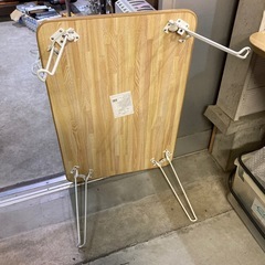 不二貿易 折りたたみテーブル ローテーブル 幅75×奥行50×高さ32cmの画像