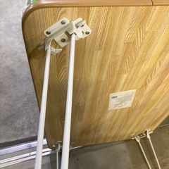 不二貿易 折りたたみテーブル ローテーブル 幅75×奥行50×高さ32cmの画像