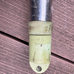 (【11/16迄】洗濯竿　物干し竿　経年劣化有　 約215cm(+延長左右80cm)の画像