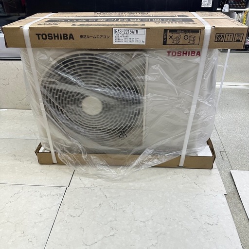 167　TOSHIBA ルームエアコン RAS-2215M(W) ホワイト