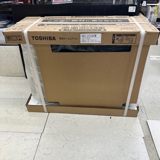 167　TOSHIBA ルームエアコン RAS-2215M(W) ホワイト