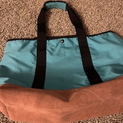 コロンビア　トートバッグ　ナイロン　皮の画像