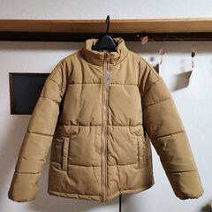 ボリューミー　ダウンジャケット　キャメルの画像