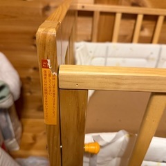 美品✨️未使用 ベビーベッド 13日までにお願いしますの画像
