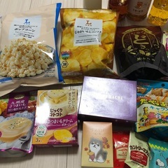 お菓子飲み物など、百貨店のお菓子、芋多めの画像