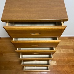 天然木チェスト・レトロヴィンテージアンティークの画像