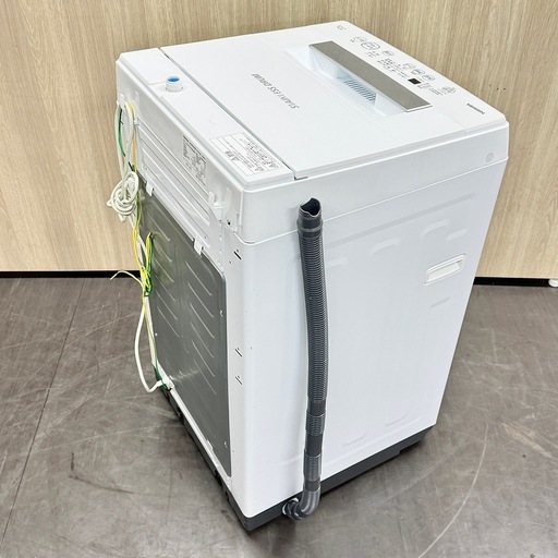 A1736?配送♻️設置可能‼️2022年製東芝　4.5kg 洗濯機AW-45M9?動作確認済⭕️保証付き✅