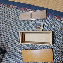 木製　削り節機の画像