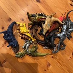 仮面ライダーのソフビ、ヒーローの変身ベルトの画像