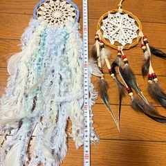 セット　マクラメ　ドリームキャッチャーの画像