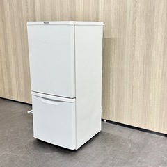 A1737🌟配送♻️設置🉑‼️2020年製　パナソニック　2ドア　138L 冷蔵庫NR-B14CW-W 🌟動作確認済⭕️保証付き🌟の画像