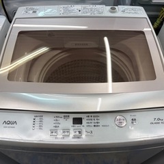 【ジャングル深井店】★洗濯機 アクア AQW-GS70G 2019年製 家電 堺市（中区 堺区 西区 東区 南区） 和泉市 河内長野市 富田林市 松原市 狭山市 深井【FU2911】の画像