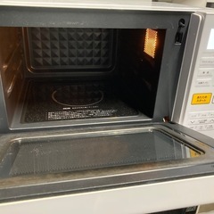 ヤマゼン YRJ-F181V 2021年製 オーブンレンジ 電子レンジの画像