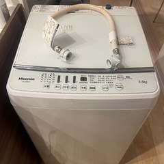2020年製　5.5キロ
洗濯機の画像