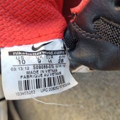 ランバート（ミズノ）スニーカー　27.5ｃｍ　ブラックの画像