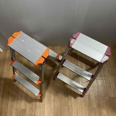 アルミ踏台2個セットの画像
