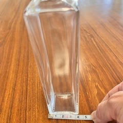 10個セット②未使用！ガラス製スクエアボトルの画像