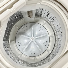 A1738🌟配送♻️設置🉑‼️2017年製　山田　5.0KG洗濯機YWM-T50A1🌟動作確認済⭕️の画像